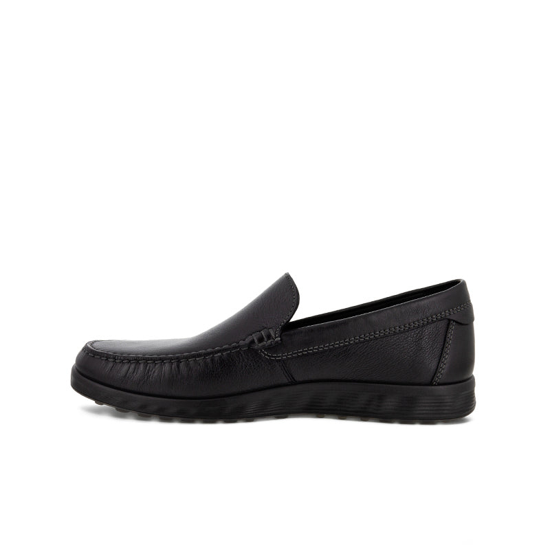 ECCO S Lite Moc Men's Loafer Black Leather Slip-on Casual Shoes 540514