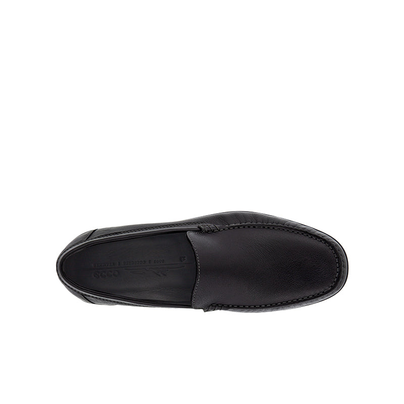 ECCO S Lite Moc Men's Loafer Black Leather Slip-on Casual Shoes 540514