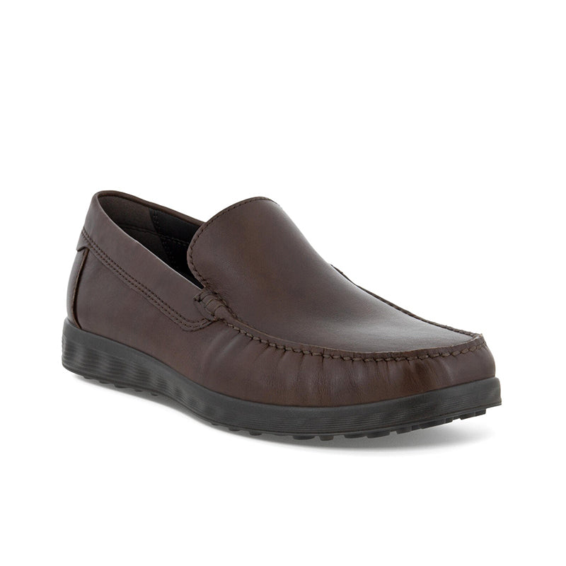 ECCO S Lite Moc Men's Loafer Black Leather Slip-on Casual Shoes 540514