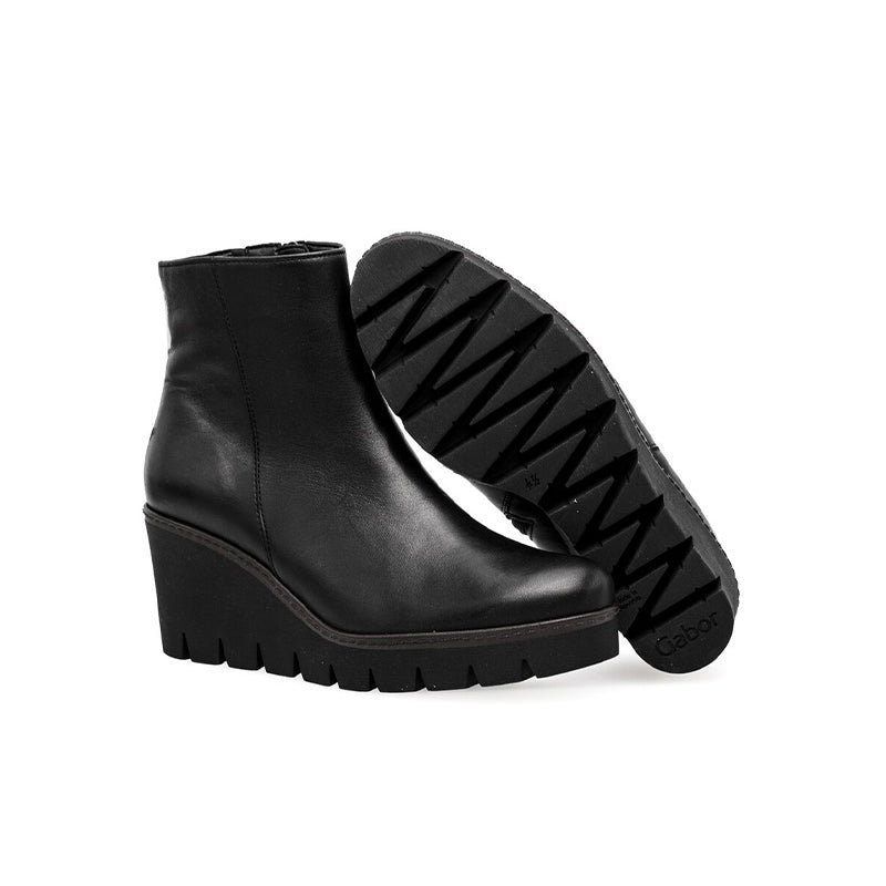 Gabor Utopia Women's Boots Fashion Leather Heel Boots 54780