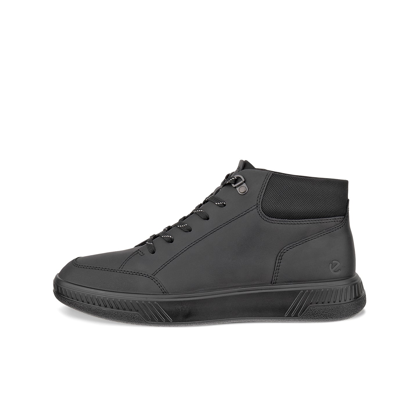 ECCO Move Men's Boots Black Nubuck Lace-up Classic Casual Boots 551634