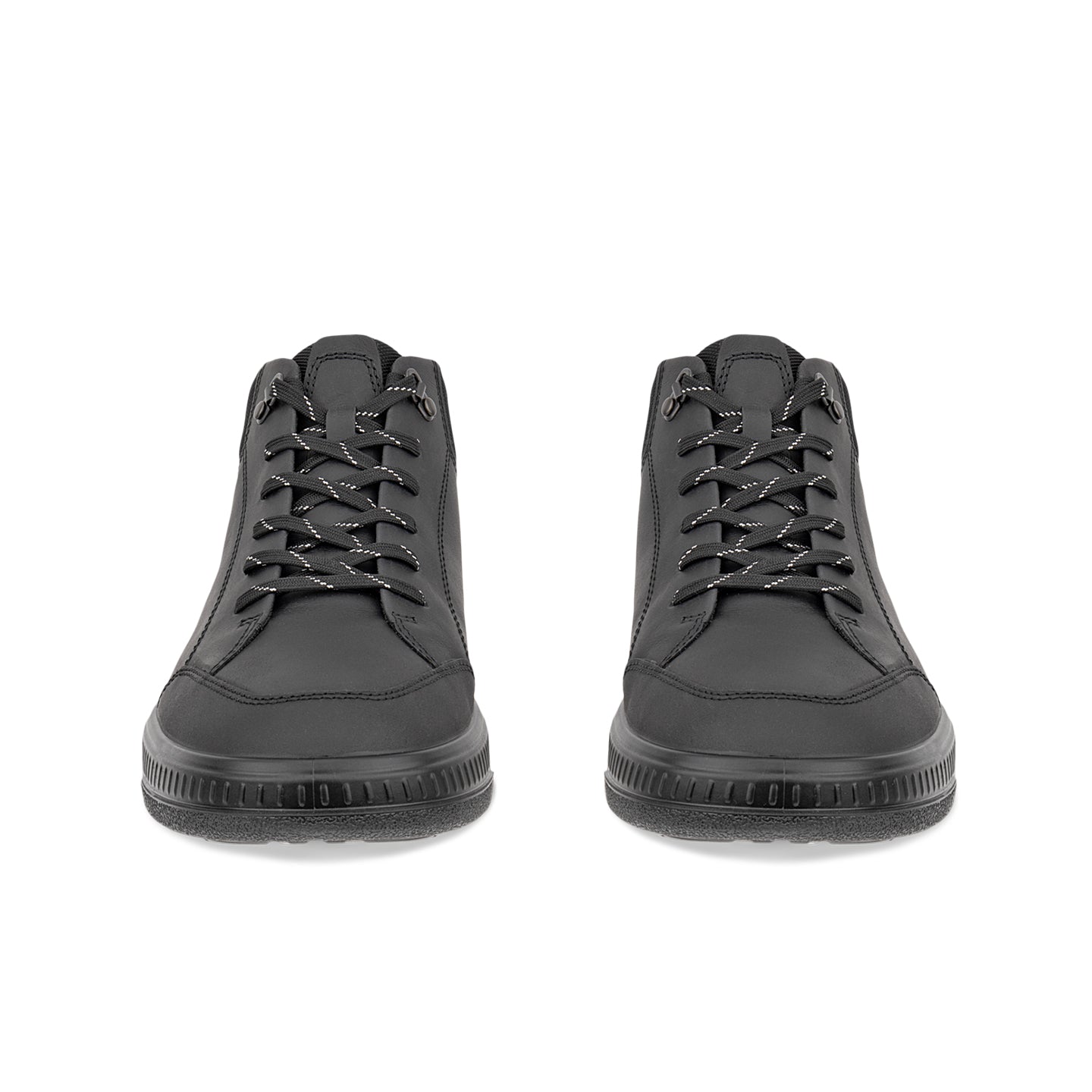 ECCO Move Men's Boots Black Nubuck Lace-up Classic Casual Boots 551634