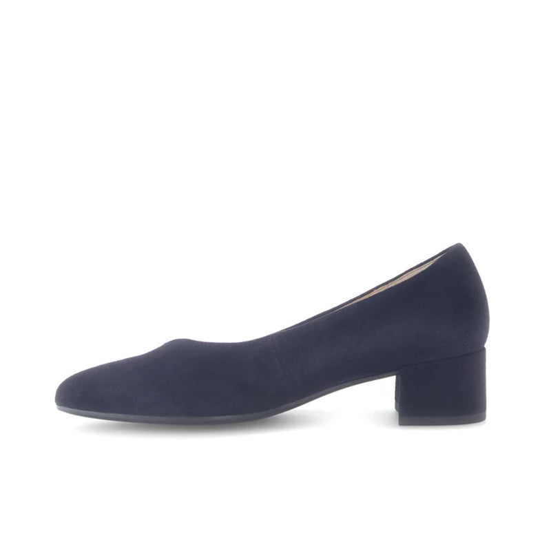 Gabor Dixie Women's Pumps Blue Leather Women Court Shoes 6143116