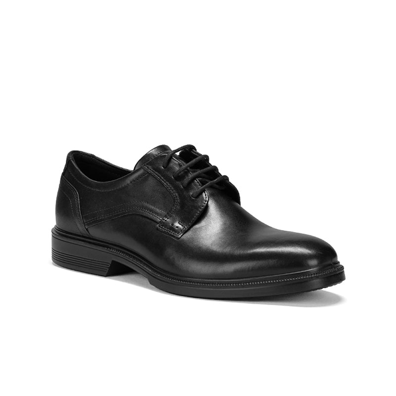 ECCO Lisbon Men's Leather Derby Black Formal Lace Up Shoes 622104