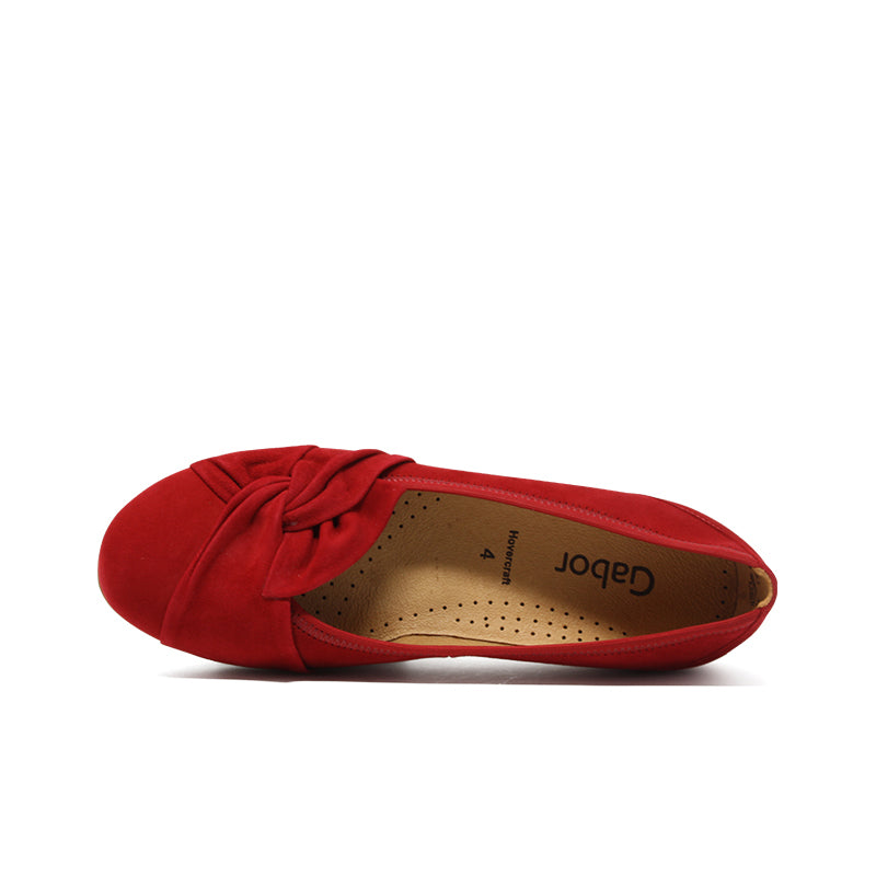 Gabor Women's Ballerina Pump Slip-on Leather Shoes 64167