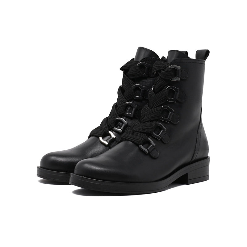 Gabor Women's Ankle Boots Black Leather Shoes 71790
