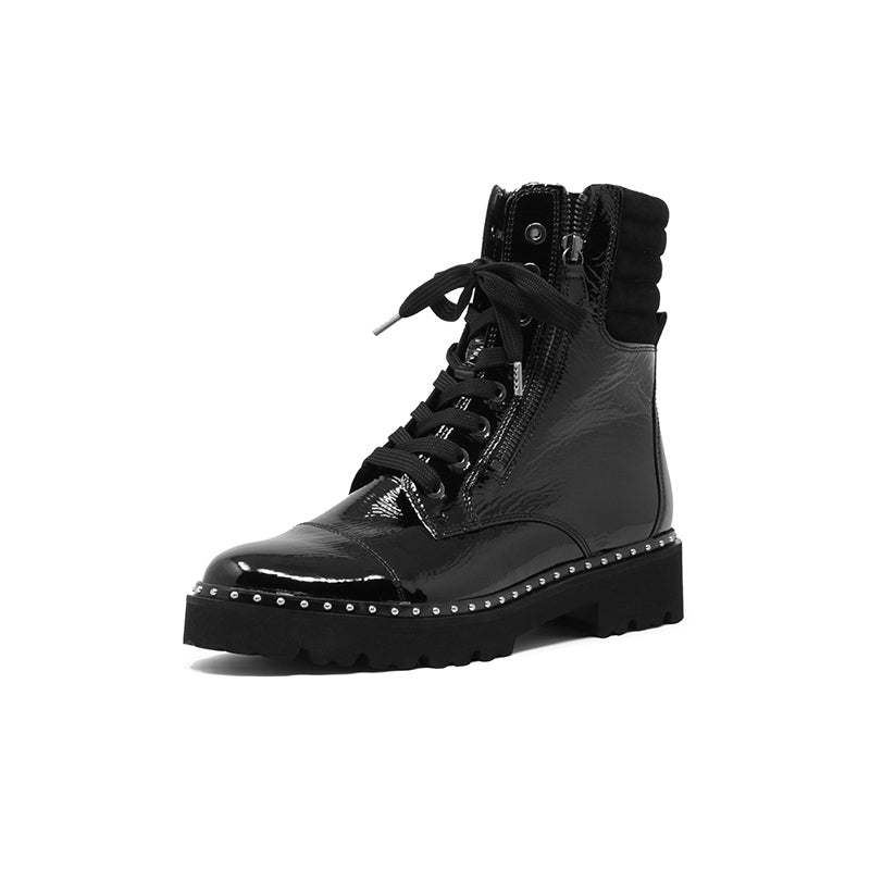 Gabor Women's Boots Black Leather Fashion Boots 71802