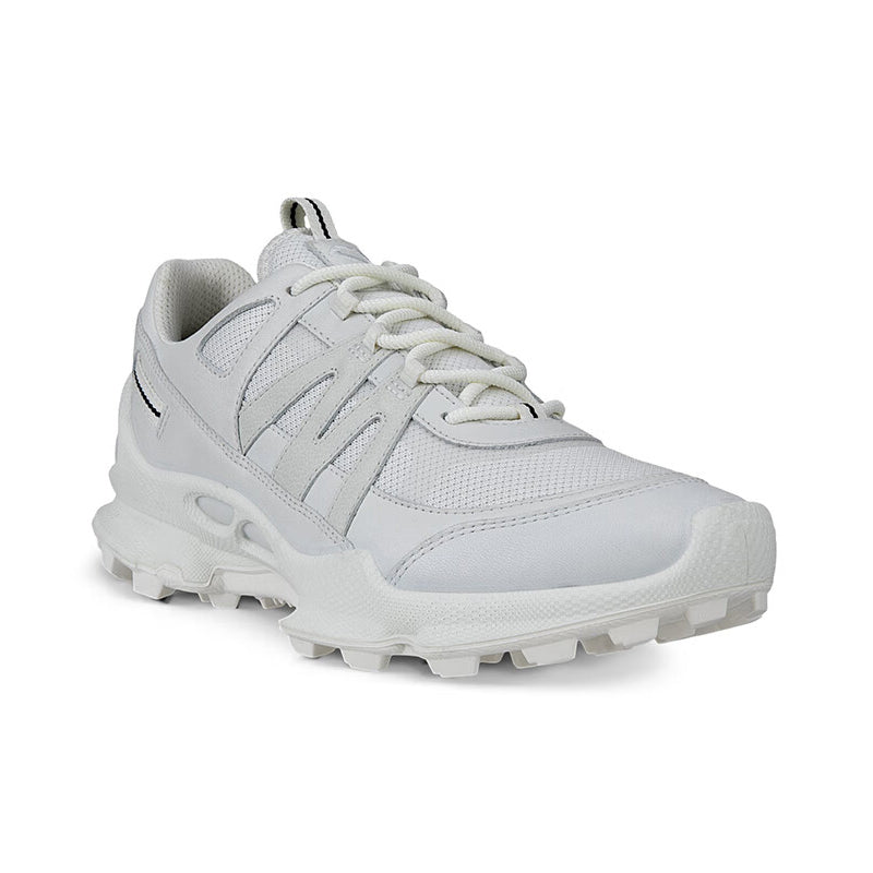 ECCO Biom C-trail Women's Sneakers White Leather Gore-Tex Lace UP Trainers 803253