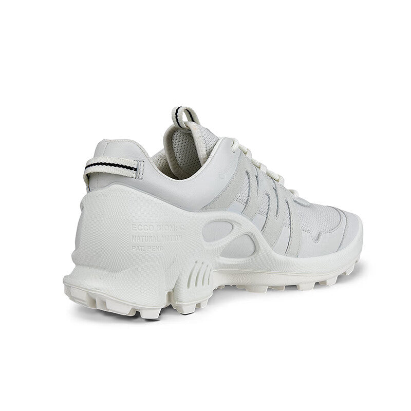 ECCO Biom C-trail Women's Sneakers White Leather Gore-Tex Lace UP Trainers 803253