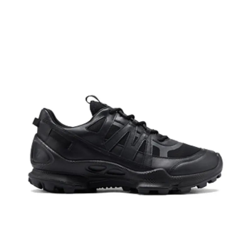 ECCO Biom C-trail Men's Sneakers Black Leather Outdoor Casual Shoes 803254