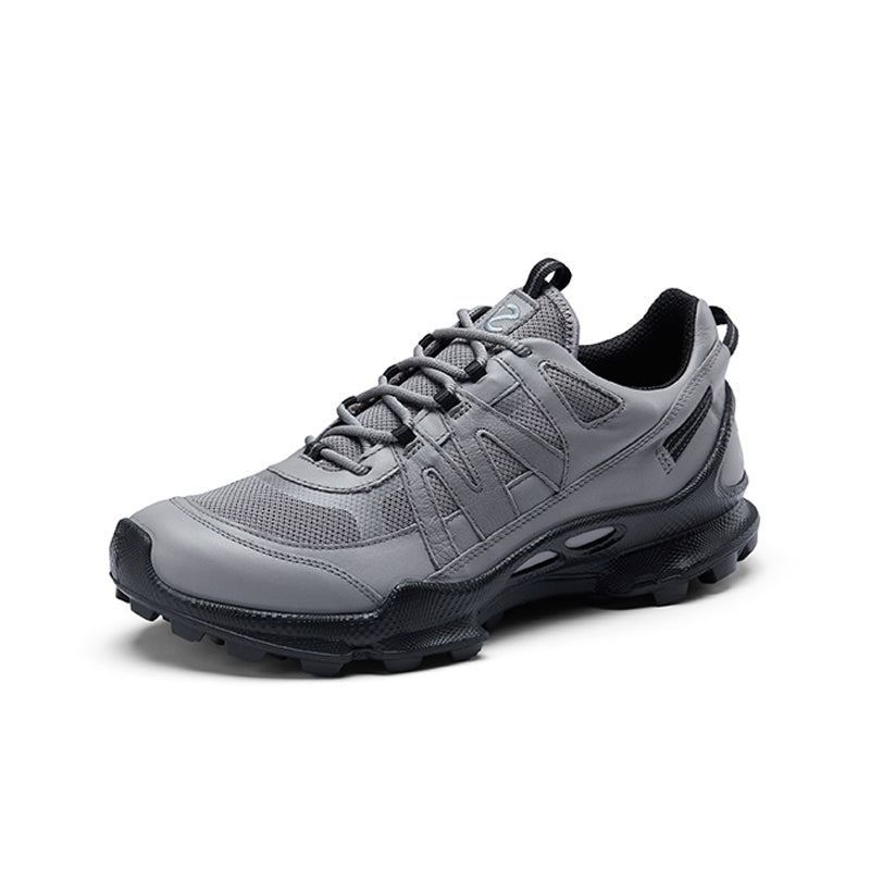 ECCO Biom C-trail Men's Sneakers Black Leather Outdoor Casual Shoes 803254