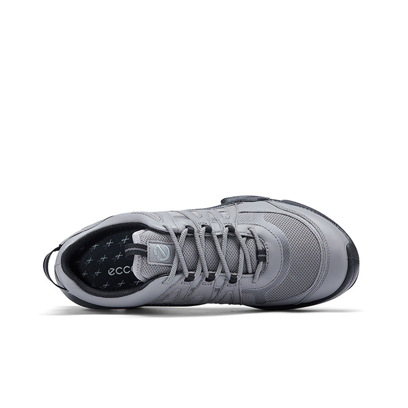 ECCO Biom C-trail Men's Sneakers Black Leather Outdoor Casual Shoes 803254