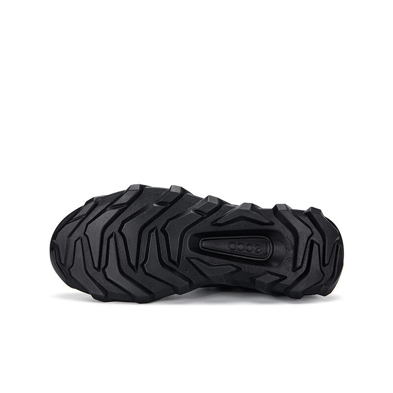 Men's sneaker outsole with deep rubber tread pattern