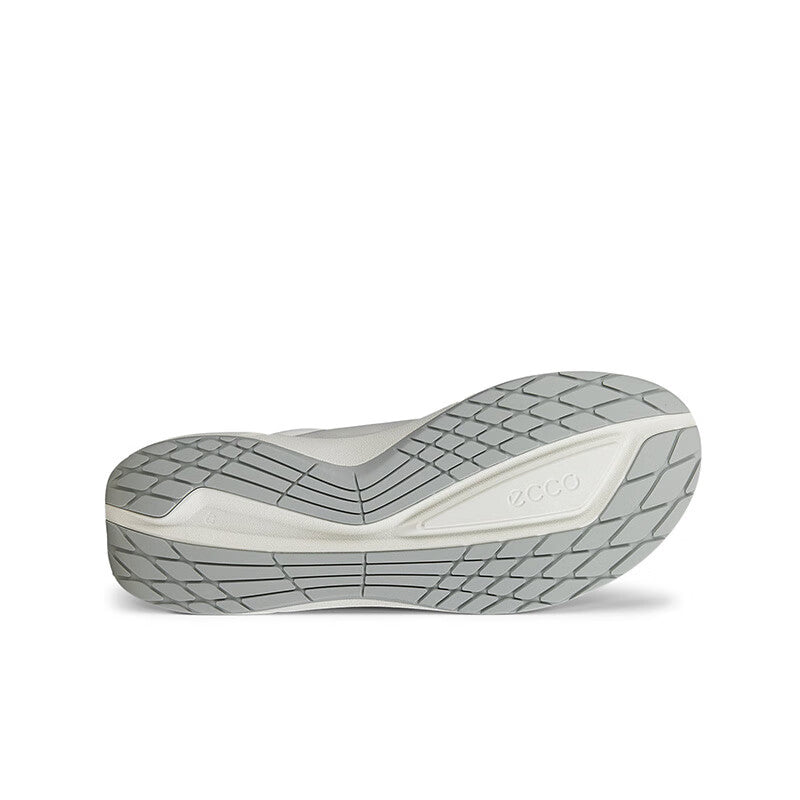 Sneaker outsole with textured tread and ECCO logo detail