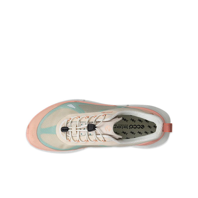ECCO Biom 2.2 sneaker interior view with lace-up and patterned insole