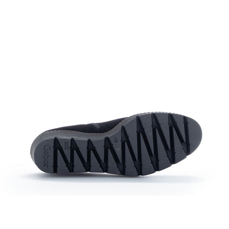 Gabor Ubique Women's Boots Matte Black Leather Shoes 94781