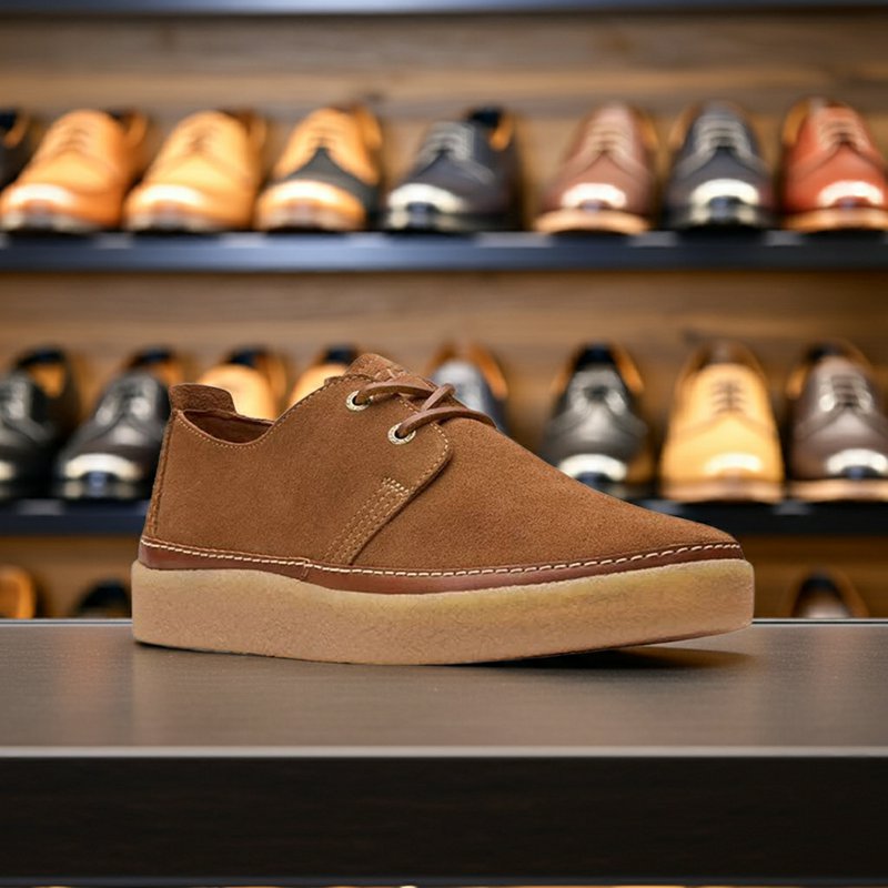 CLARKS Clarkwood Low Men's Loafers Leather Casual Shoes