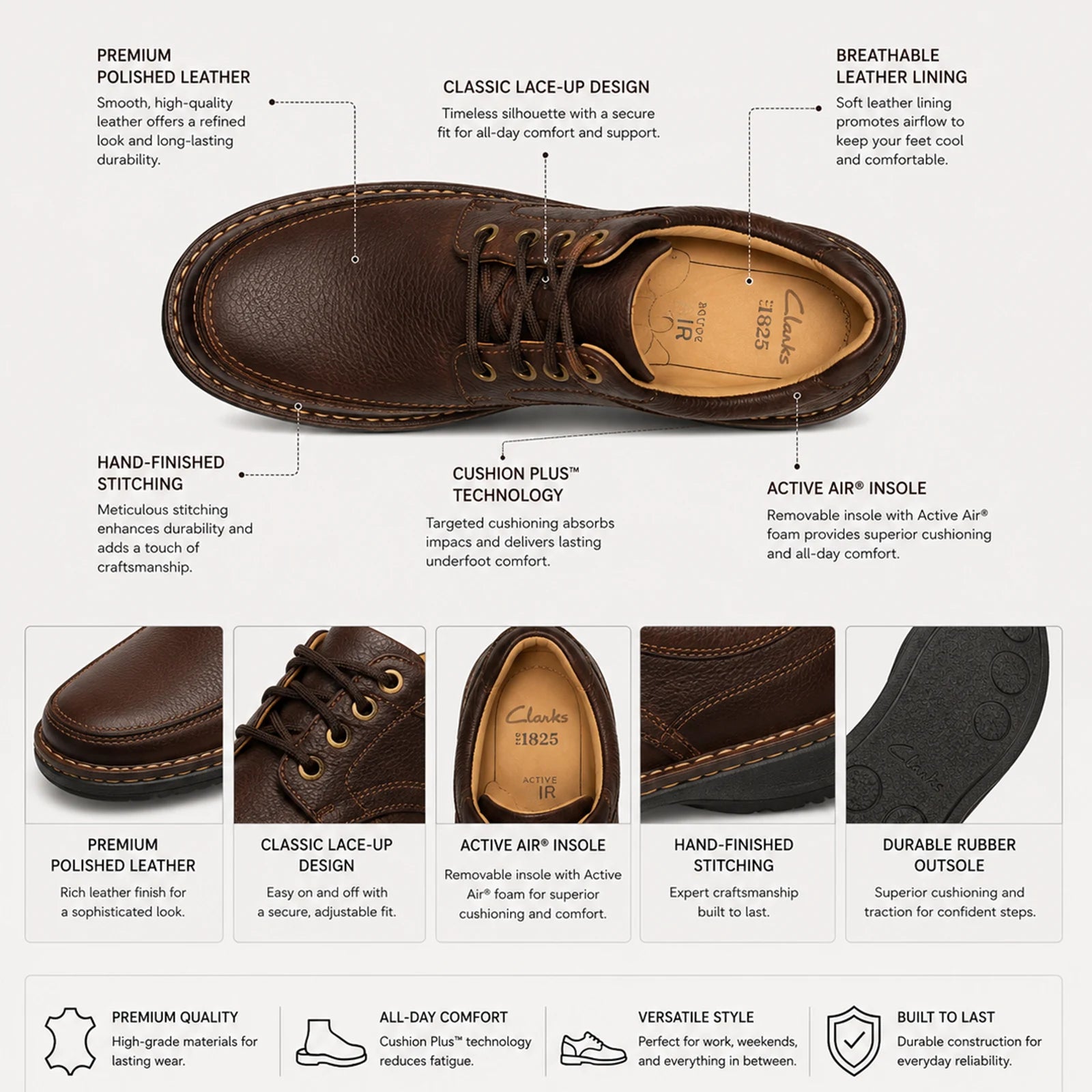 Clarks-Aldwin-Step-Men_s-Leather-Business-Shoes-_-Easy-Casual-Comfort-Brown