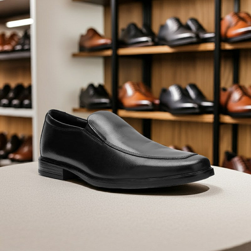 Clarks Howard Edge Men's Business Shoes Black Leather Formal Shoes 26162246