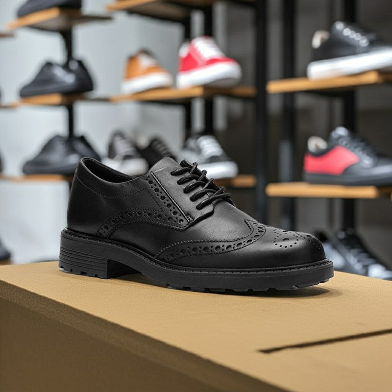 Clarks Orinoco2 Limit Women's Brogue Black Leather Formal Shoes 26163621