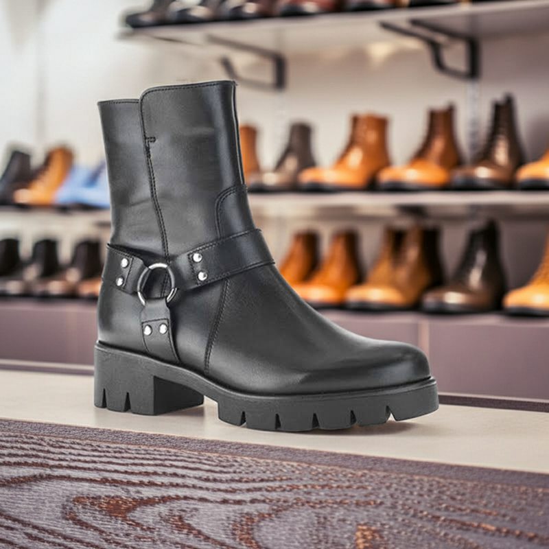 Gabor Buford Women's Boots Formal Retro Leather Boots 51713