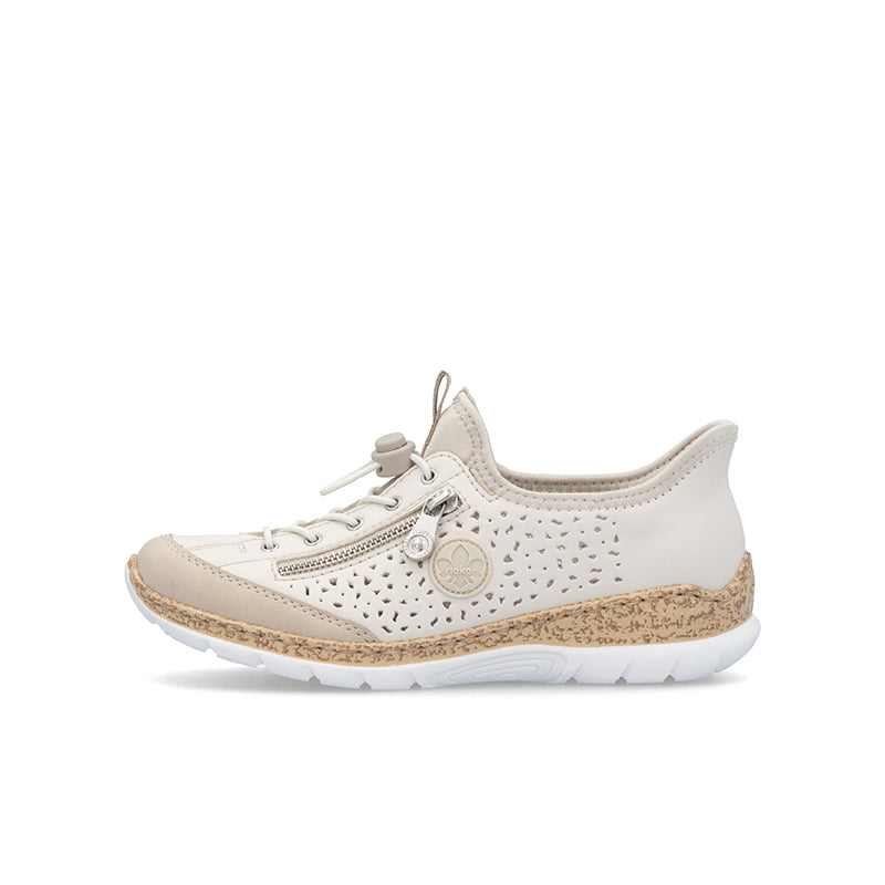 Rieker Women's Sneakers Fashion Slip on Casual Trainers N42V3