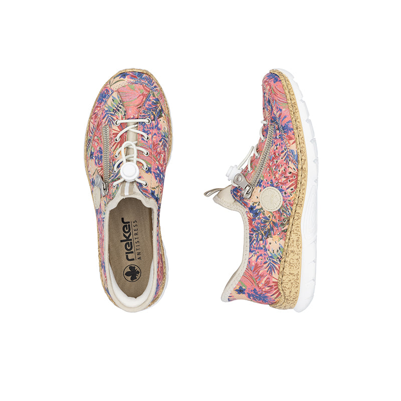 Rieker Women's Sneakers Fashion Slip on Casual Trainers N42V3