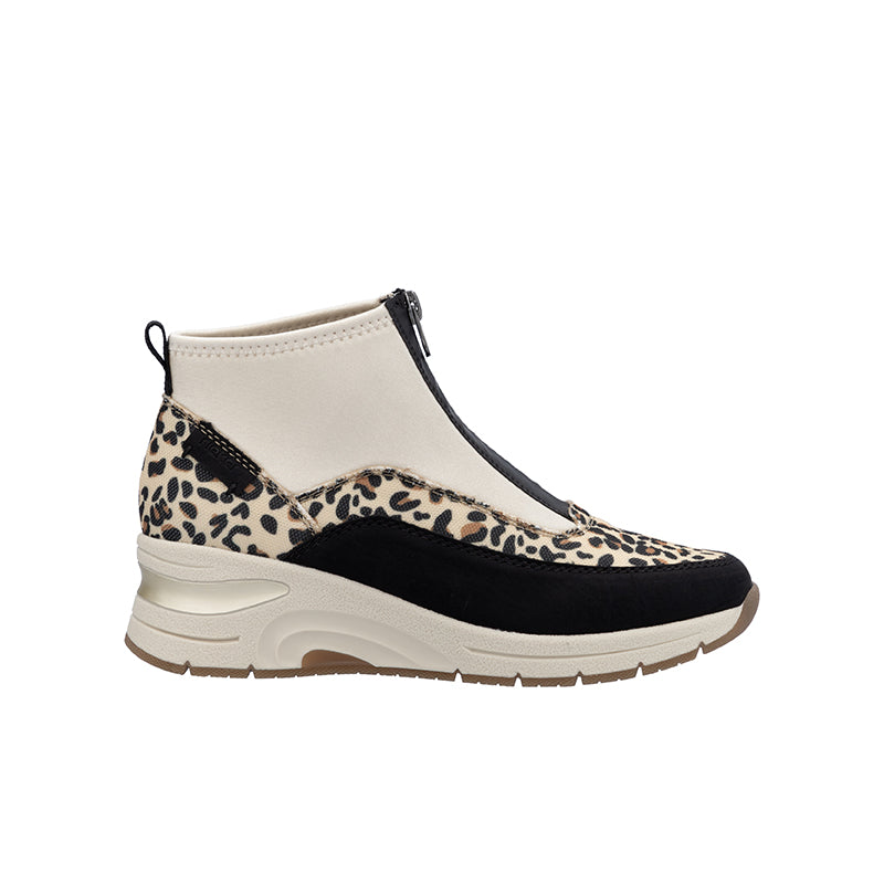 Rieker Women's Boots Fashion Casual Zip Ankle Boots N9362