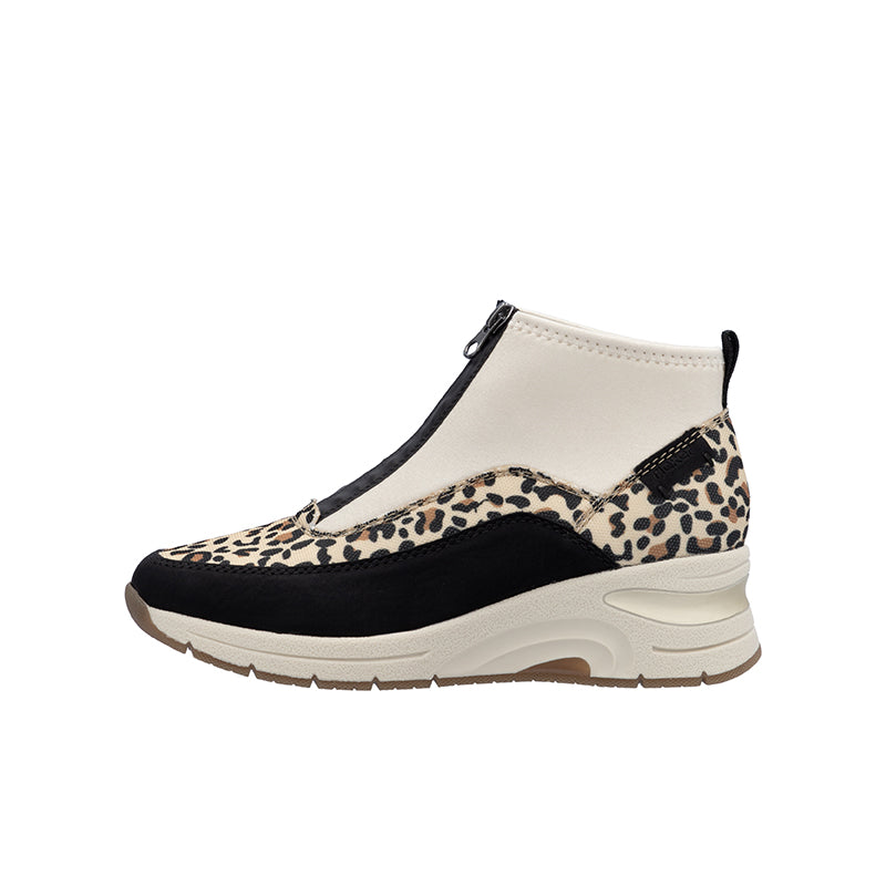 Rieker Women's Boots Fashion Casual Zip Ankle Boots N9362