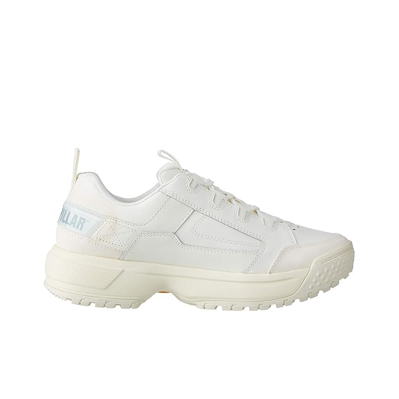 Cat Women's Sneakers White Leather Fashion Casual Shoes P311585