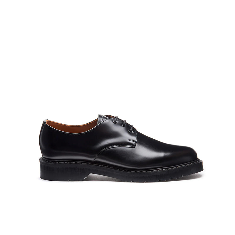 Solovair 3-Eye Gibson Shoes for Men and Women Classic Leather Shoes S3995