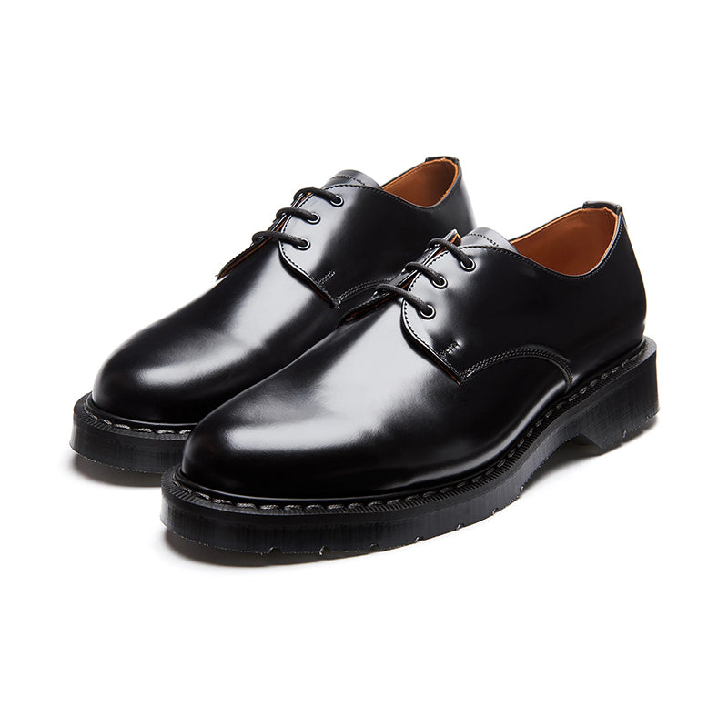 Solovair 3-Eye Gibson Shoes for Men and Women Classic Leather Shoes S3995