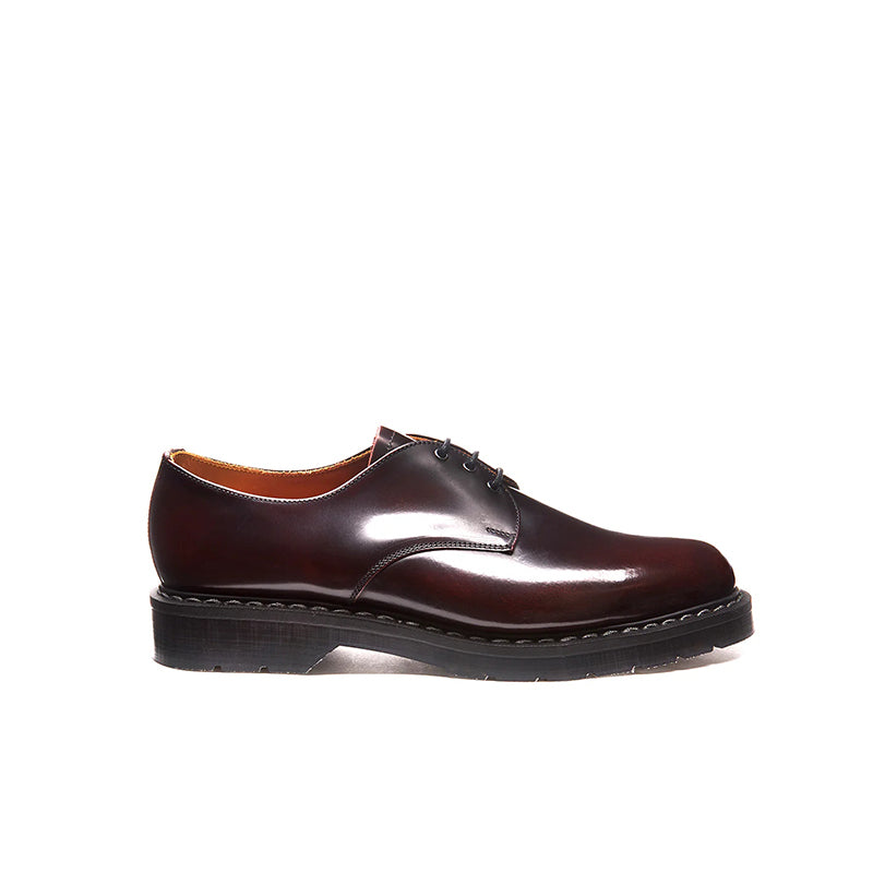 Solovair 3-Eye Gibson Shoes for Men and Women Classic Leather Shoes S3995