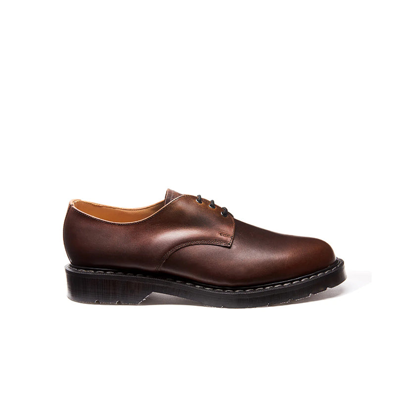 Solovair 3-Eye Gibson Shoes for Men and Women Classic Leather Shoes S3995