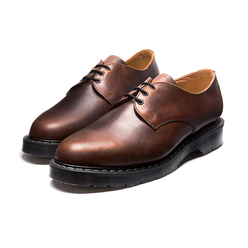 Solovair 3-Eye Gibson Shoes for Men and Women Classic Leather Shoes S3995