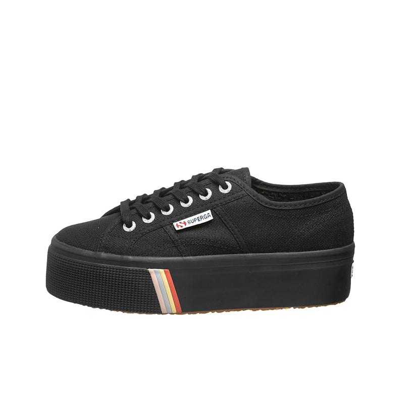 Superga 2790 Striped Foxing Women's Sneakers Lace up Outdoor Casual Shoes S4114LW