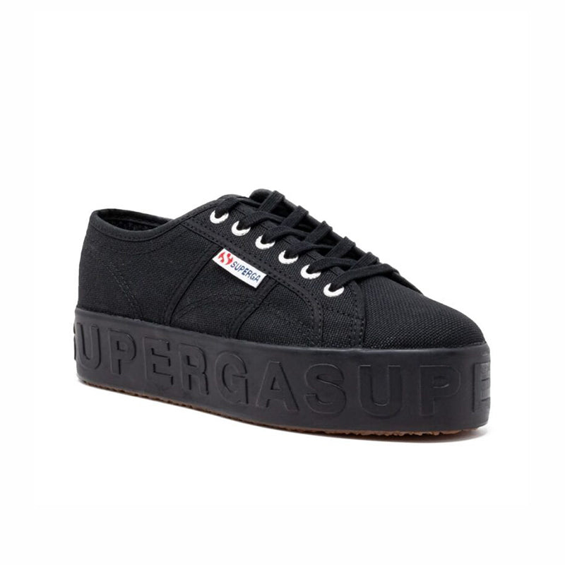 Superga 2790 3D Lettering Women's Sneakers Lace up Outdoor Casual Shoes S71183W