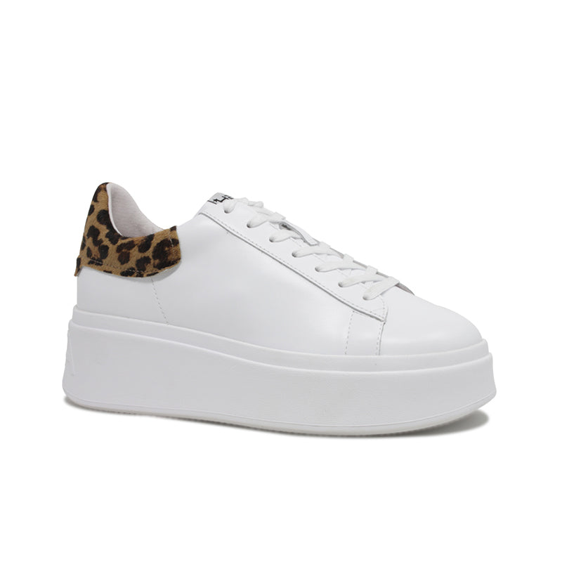 Ash Moby Women Trainers Fashion White Leather Casual Shoes SS20S133641