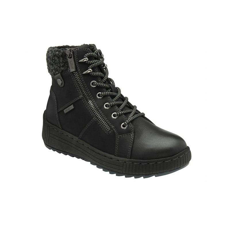 Lotus Penrithe Womens Boots Leather Casual Zip Ankle Boots ULB392