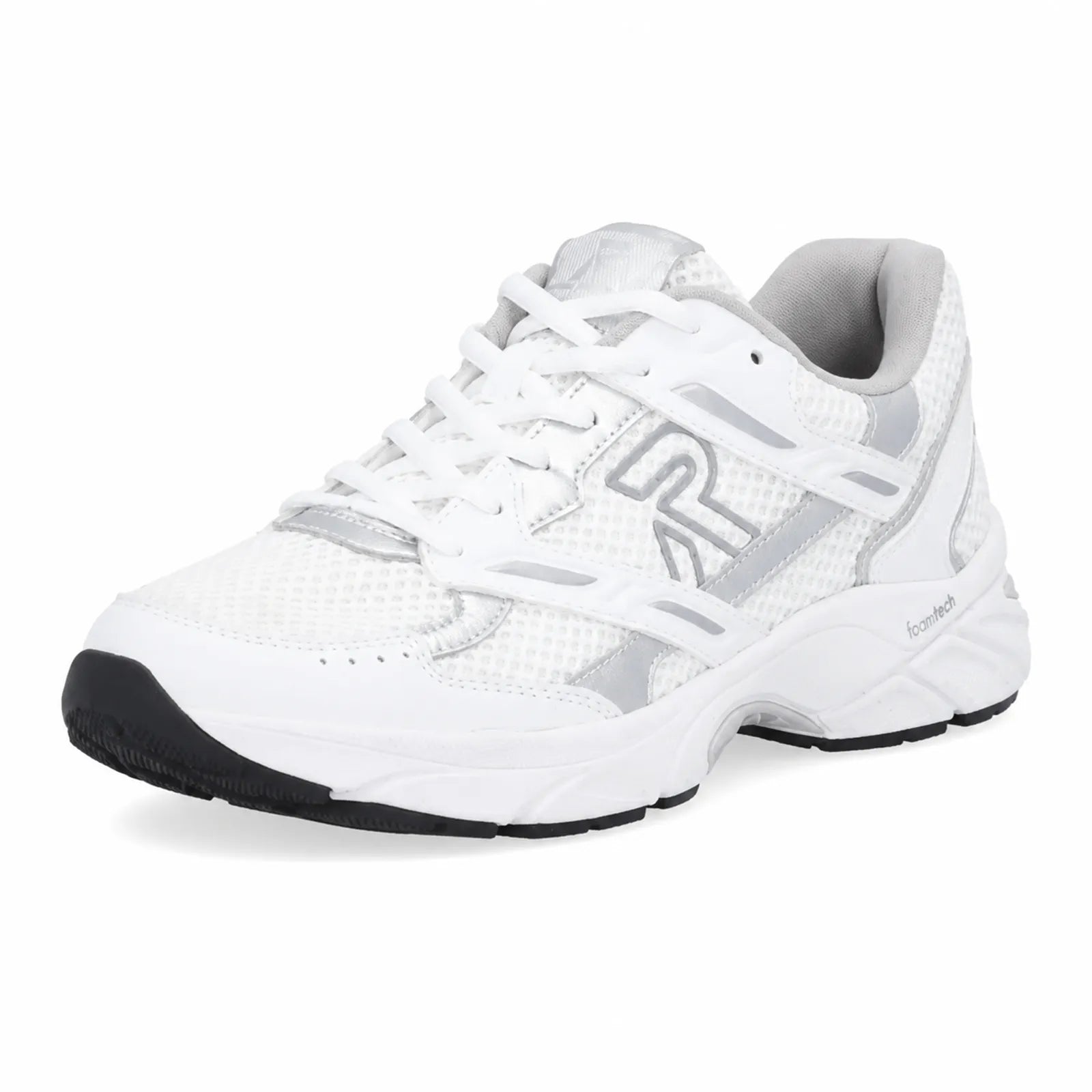 Rieker Camden women's black trainers with breathable textile upper and cushioned sole, main product view