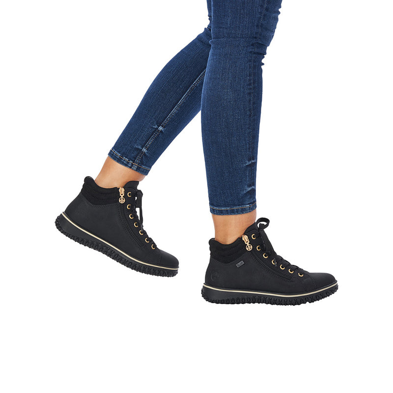 Rieker Women's Boots  Fashion Zip Ankle Boots Z4263