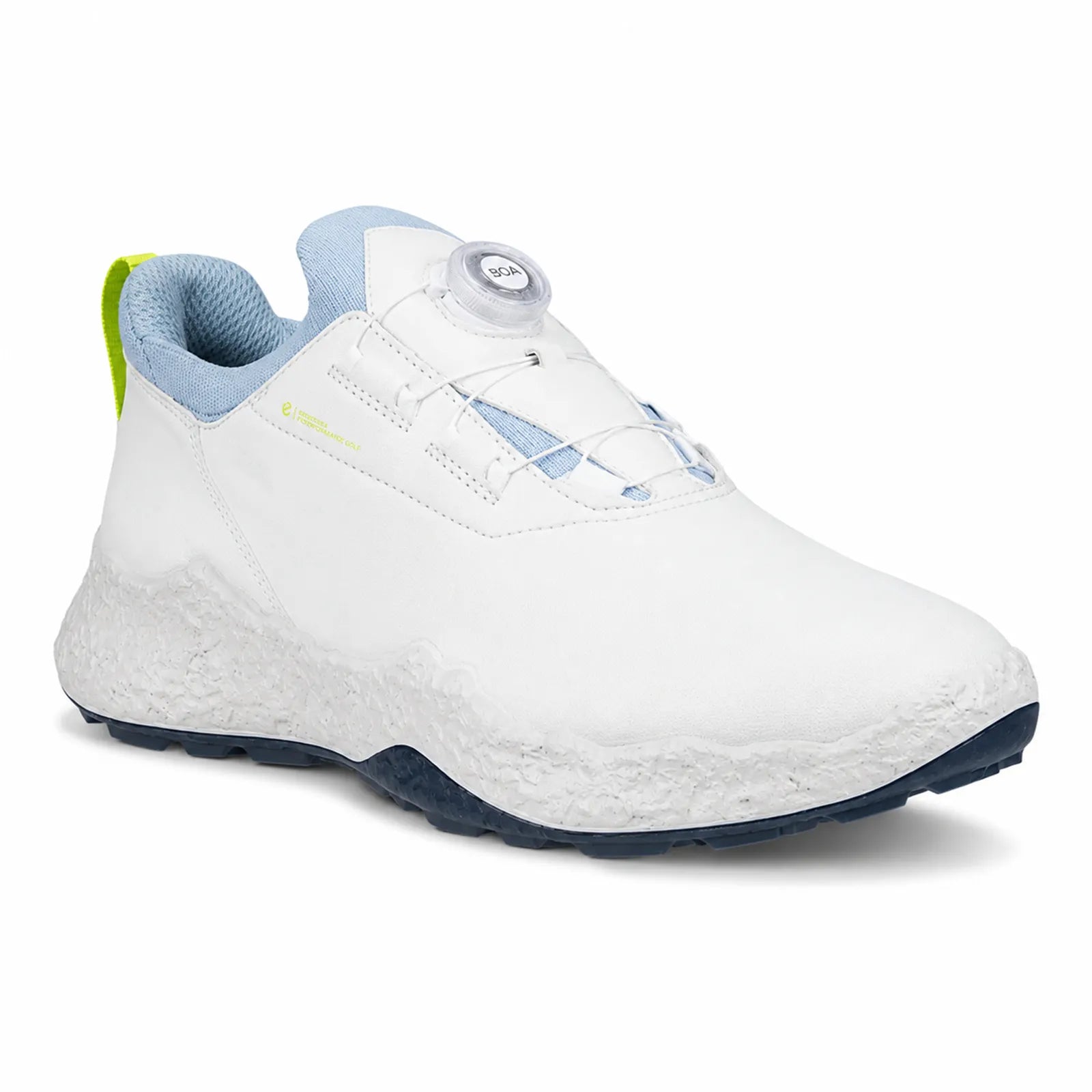 ECCO M Golf BIOM H5 BOA men's white waterproof golf shoes
