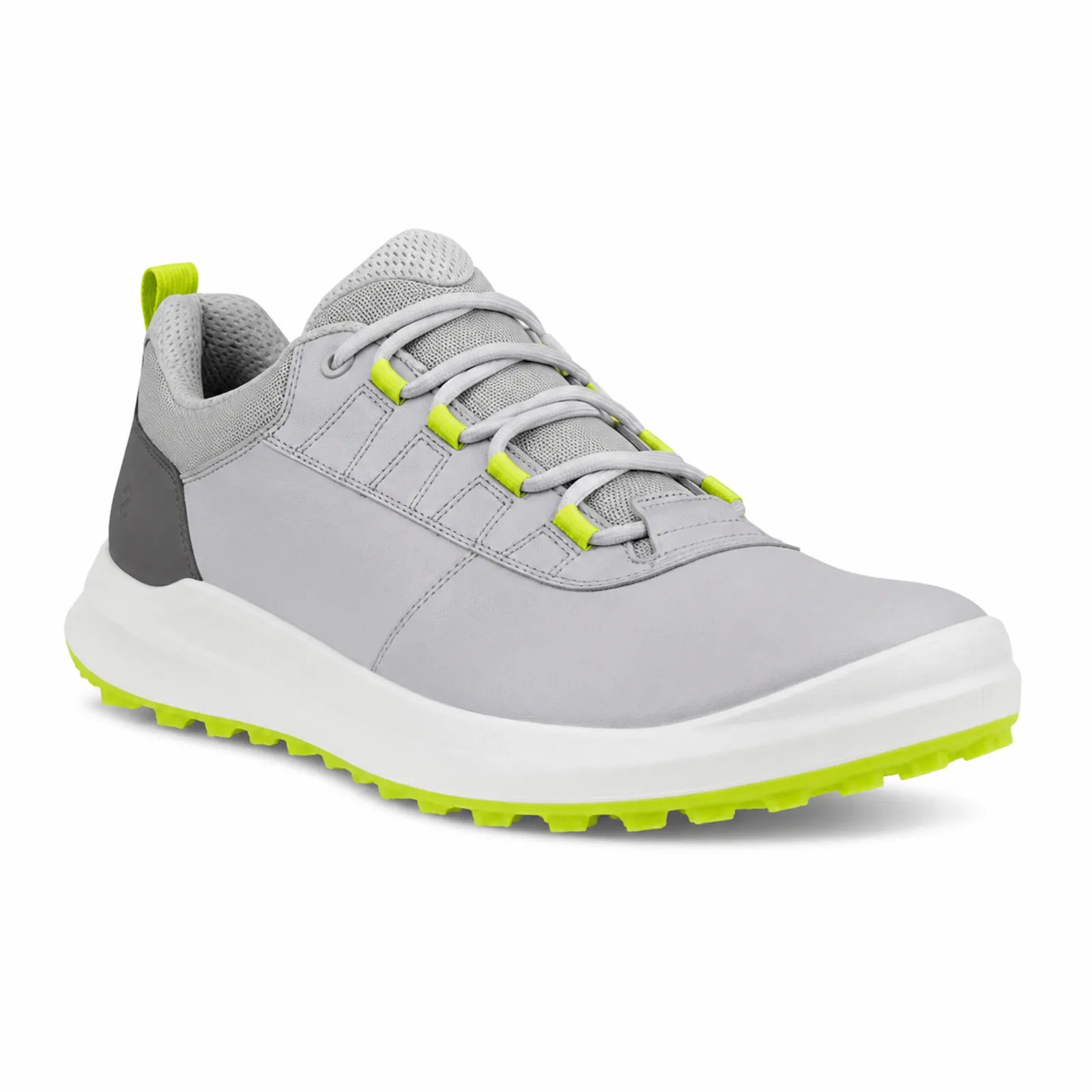 ECCO Golf Core men's grey leather waterproof golf shoes