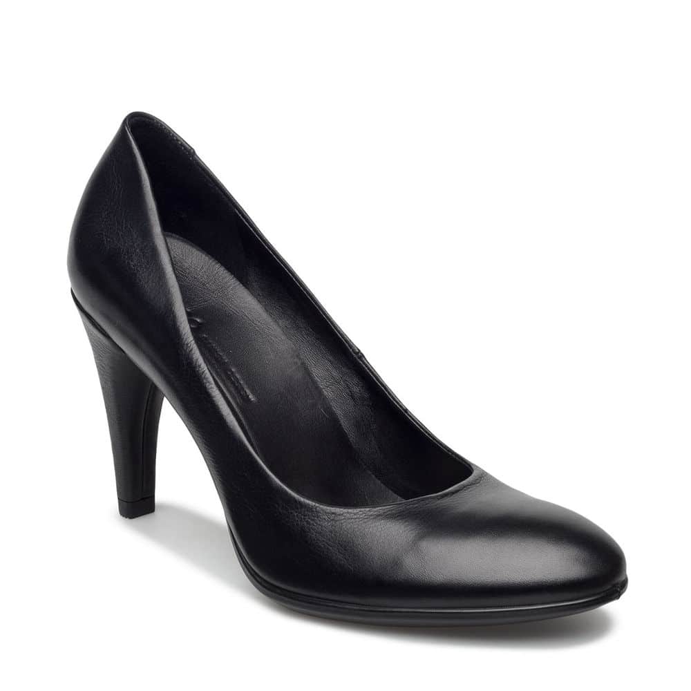 Ecco Shape 75 Premium Black Smart Shoes - 121 Shoes