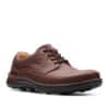 Clarks Nature Three Mahogany Leather