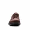 Clarks Nature Three Mahogany Leather