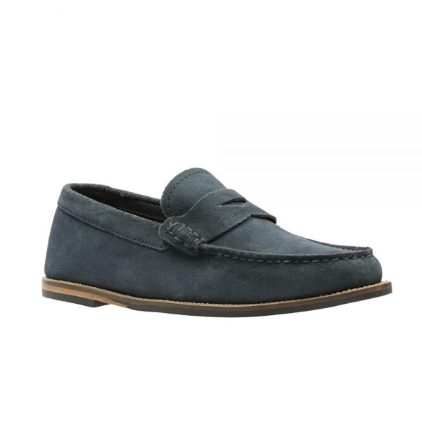 Clarks Whitley Free Navy Suede - 121 Shoes