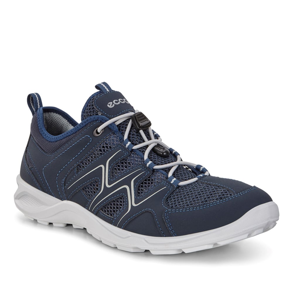 Ecco Terracruise Lt Men's Sneakers Blue Outdoor for Running Hiking ...