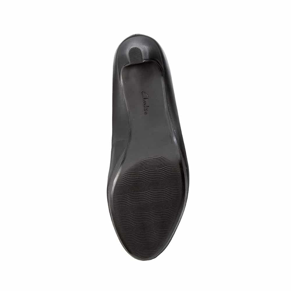 Clarks Adriel Viola Black Leather - 121 Shoes
