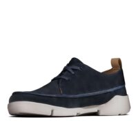 Clarks Tri Clara - Women's casual shoes in Navi leather